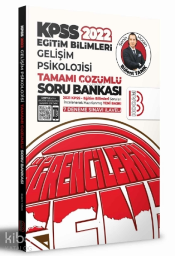 2022 KPSS Eğitim Bilimleri Gelişim Psikolojisi Tamamı Çözümlü Soru Bankası ( 7 Deneme İlaveli )