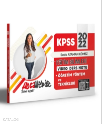 2022 KPSS Eğitim Bilimleri Öğretim Yöntem ve Teknikleri Video Ders Notları