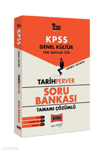 2022 KPSS Genel Kültür TarihPerver Tamamı Çözümlü Soru Bankası
