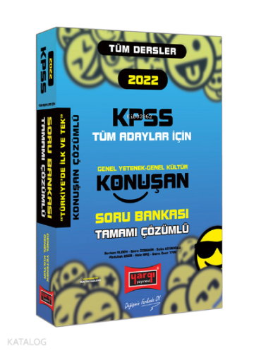 2022 KPSS Genel Yetenek Genel Kültür ; Tüm Dersler Tamamı Çözümlü Konuşan Soru Bankası