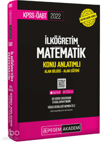 2022 KPSS ÖABT İlköğretim Matematik Konu Anlatımlı