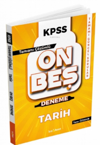 2022 KPSS Türkçe Tamamı Çözümlü 15 Deneme