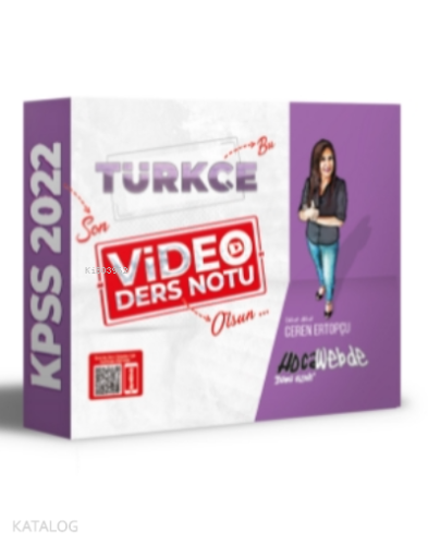 2022 KPSS Türkçe Video Ders Notu