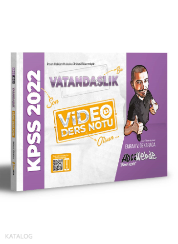 2022 KPSS Vatandaşlık Video Ders Notu