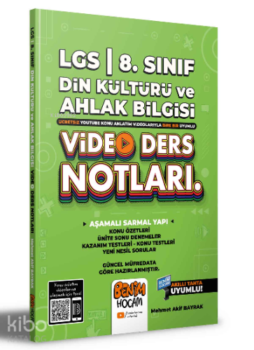 2022 LGS 8.Sınıf Din Kültürü ve Ahlak Bilgisi Video Ders Notları (Konu Anlatımı)