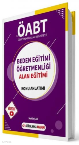 2022 ÖABT Beden Eğitimi Öğretmenliği Alan Eğitimi Videolu Konu Anlatımı Dijital Hoca Akademi
