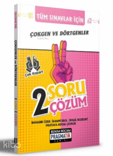 2022 Tüm Sınavlar İçin Çokgen ve Dörtgenler 2 Soru 2 Çözüm Fasikülü;Pragmatik Serisi