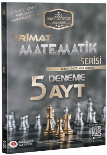 2023 Ayt Matematik Branş Denemeleri Trimat Serisi