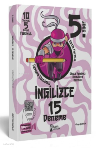 2023 İSEM 5. Sınıf İngilizce 15 Deneme