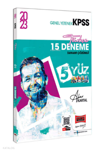 2023 KPSS 5Yüz Türkçe Tamamı Çözümlü 15 Deneme