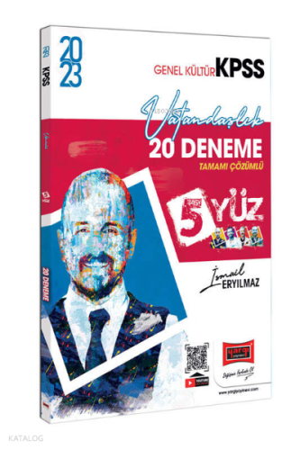2023 KPSS 5Yüz Vatandaşlık Tamamı Çözümlü 20 Deneme