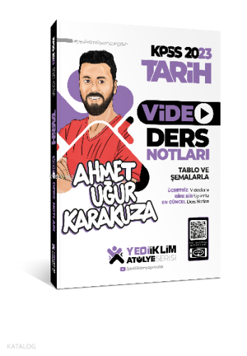2023 KPSS Atölye Serisi Tarih Video Ders Notları