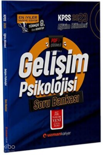 2023 Kpss Eb Soru Bankası Gelişim Psikolojisi