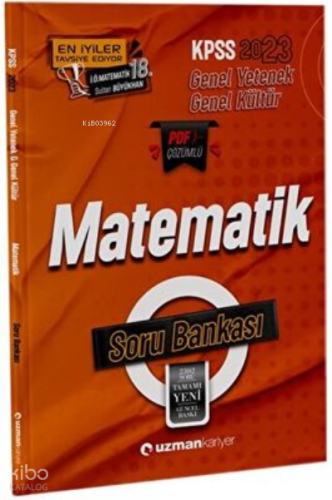2023 Kpss Gkgy Soru Bankası Matematik