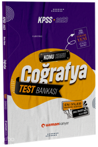 2023 Kpss Gkgy Test Bankası Coğrafya