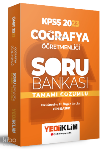 2023 ÖABT Coğrafya Öğretmenliği Tamamı Çözümlü Soru Bankası