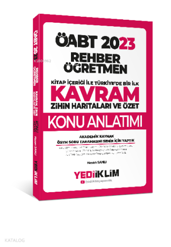 2023 ÖABT Rehber Öğretmen Kavram Haritalarıyla Konu Anlatımı