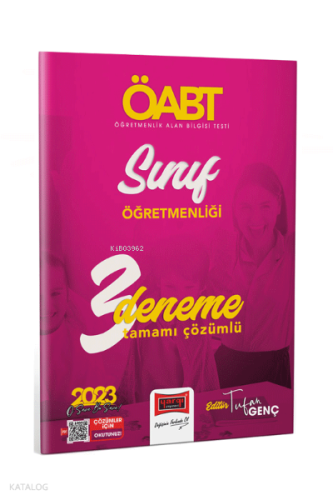 2023 ÖABT Sınıf Öğretmenliği Tamamı Çözümlü 3 Deneme