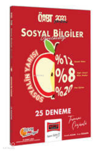 2023 ÖABT Sosyal Bilimler Öğretmenliği Tamamı Çözümlü 25 Deneme