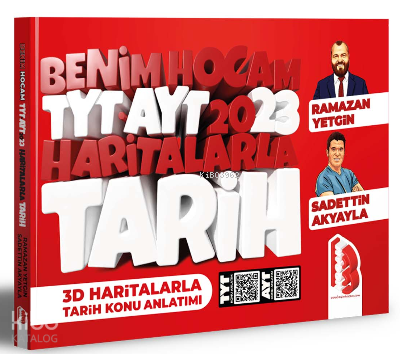 2023 TYT-AYT Tarih 3D Haritalarla Konu Anlatımı