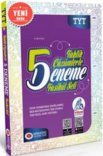 2023 Tyt Taktik Çözümlerle 5 Deneme Fasikül Seti