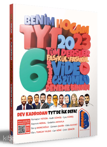 2023 TYT Tüm Dersler Tamamı Video Çözümlü Fasikül Fasikül Deneme Sınav