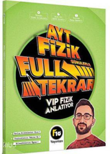 2023 VİP Fizik AYT Fizik Full Tekrar Video Ders Kitabı