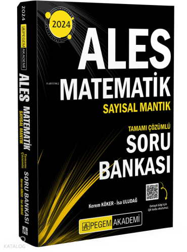 2024 ALES Matematik Sayısal Mantık Tamamı Çözümlü Soru Bankası