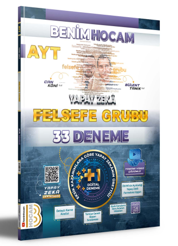 2024 AYT Yapay Zekâ Felsefe Grubu 33 Deneme