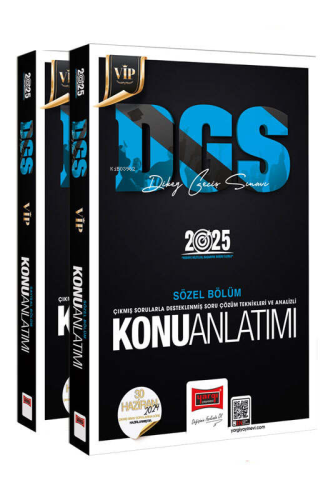 2024 DGS VİP Sayısal-Sözel Yetenek Konu Anlatımlı Set - Kitapiks.com