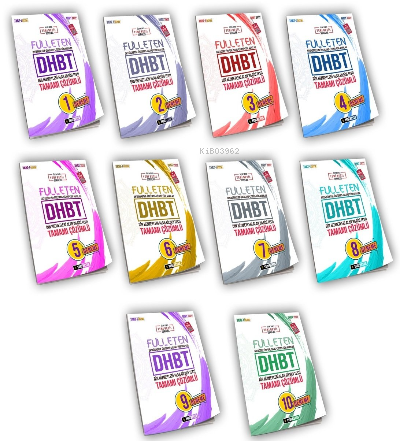 2024 DHBT Fulleten 10 Deneme Seti - Kitapiks.com