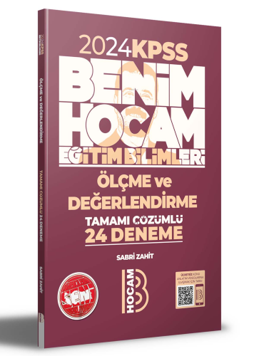2024 Eğitim Bilimleri Ölçme ve Değerlendirme Tamamı Çözümlü 24 Deneme 