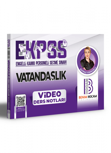 2024 EKPSS Vatandaşlık Video Ders Notları Benim Hocam Yayınları - Kita