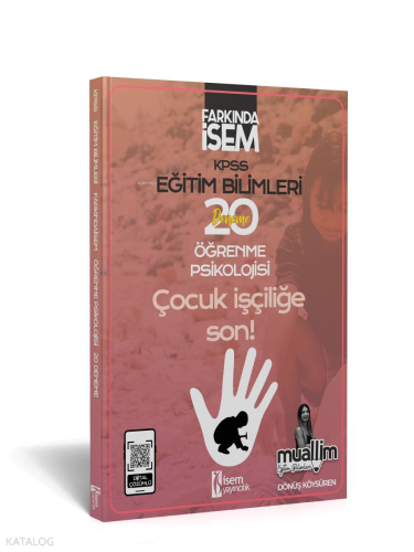 2024 Farkında İsem KPSS Eğitim Bilimleri Öğrenme Psikolojisi 20'li Den