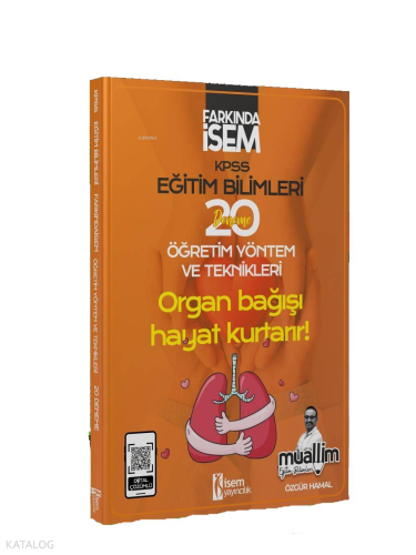 2024 Farkında İsem Kpss Muallim Eğitim Bilimleri Öğretim Yöntem Ve Tek