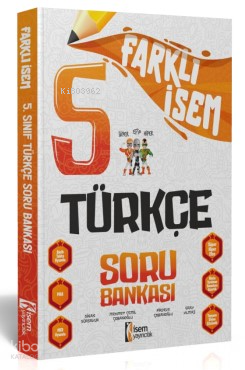 2024 Farklı İsem 5.Sınıf Türkçe Soru Bankası