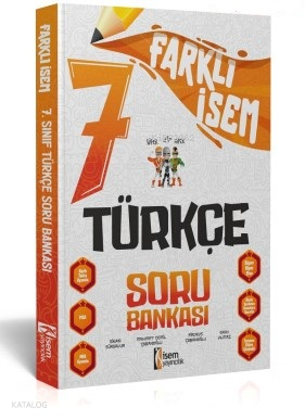 2024 Farklı İsem 7.Sınıf Türkçe Soru Bankası