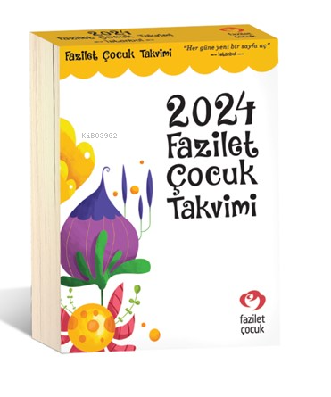 2024 Fazilet Çocuk Takvimi