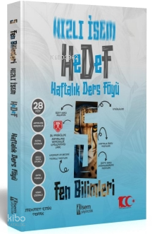 2024 Hızlı İsem Hedef 5.Sınıf Fen Bilimleri Haftalık Ders Föyü