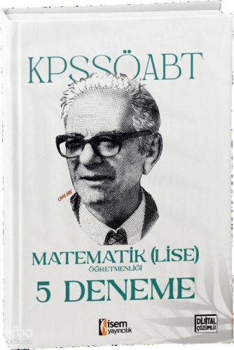 2024 İsem Kpss Öabt Lise Matematik Öğretmenliği 5 Deneme