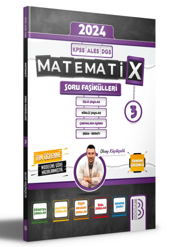 2024 KPSS ALES DGS Matematix Soru Fasikülleri-3