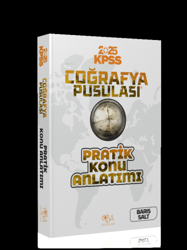 2024 KPSS Coğrafya Pusulası Pratik Konu Anlatımı