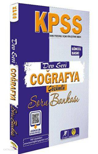 2024 KPSS Dev Seri-Coğrafya Soru Bankası