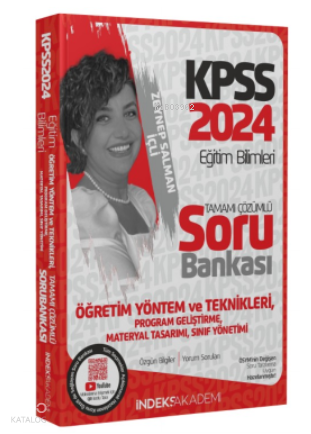 2024 KPSS Eğitim Bilimleri Öğretim Yöntem Teknikleri Program Geliştirme Soru Bankası Çözümlü