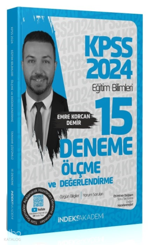 2024 KPSS Eğitim Bilimleri Ölçme ve Değerlendirme 15 Deneme Çözümlü