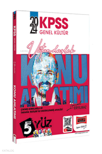 2024 KPSS Genel Kültür 5Yüz Vatandaşlık Konu Anlatımlı