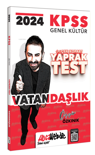 2024 KPSS GK Vatandaşlık Yaprak Test - Kitapiks.com