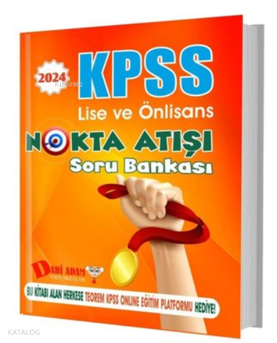 2024 KPSS Lise ve Ön Lisans Nokta Atışı Soru Bankası
