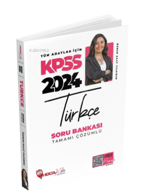 2024 KPSS Türkçe Soru Bankası Çözümlü