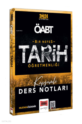 2024 ÖABT Bir Nefes Tarih Öğretmenliği Kapsamlı Ders Notları